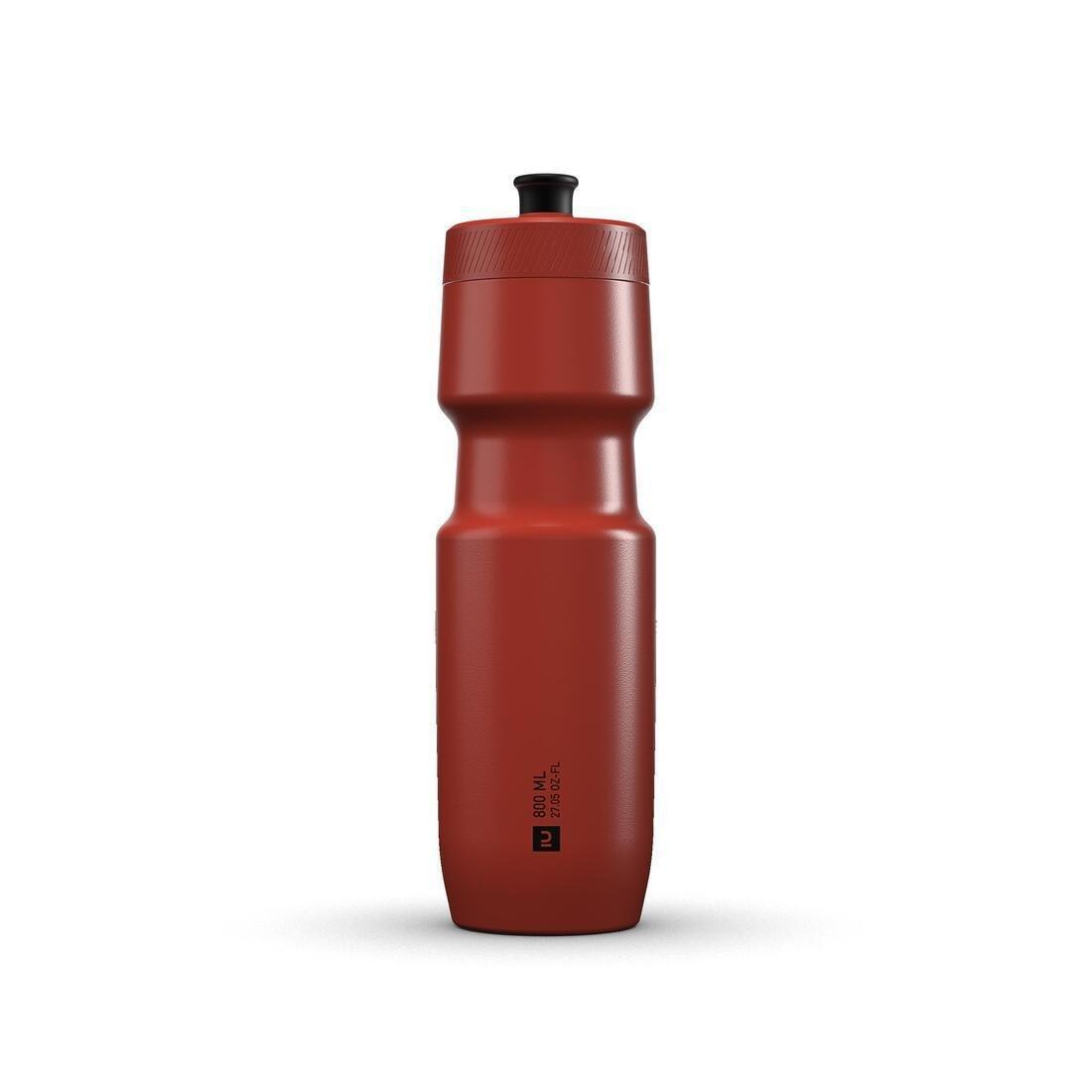 DECATHLON - Cycling Water Bottle Softflow - 800 Ml L, Red