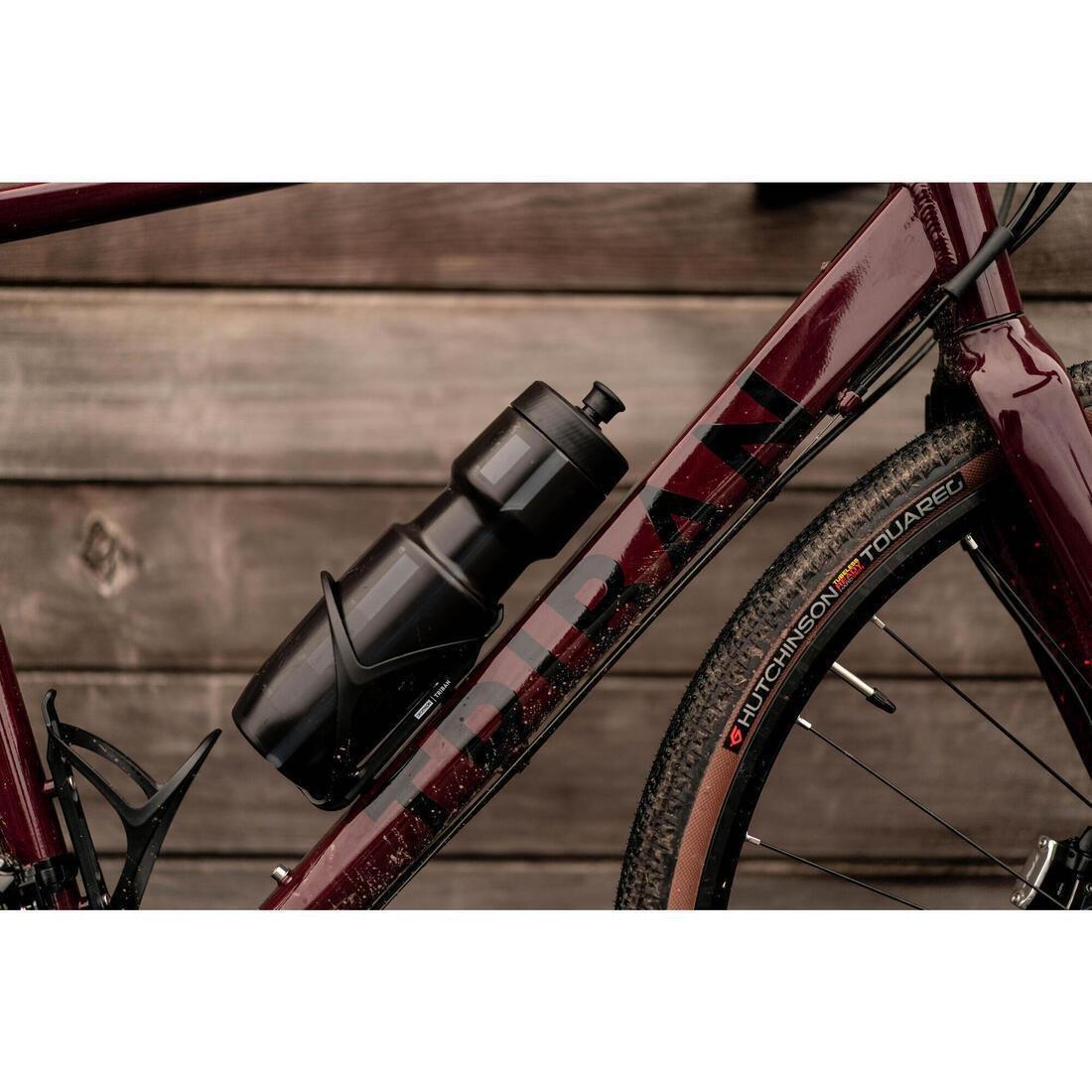 Cycling Water Bottle Softflow - 800 Ml L, Red, No Color, large image number 7