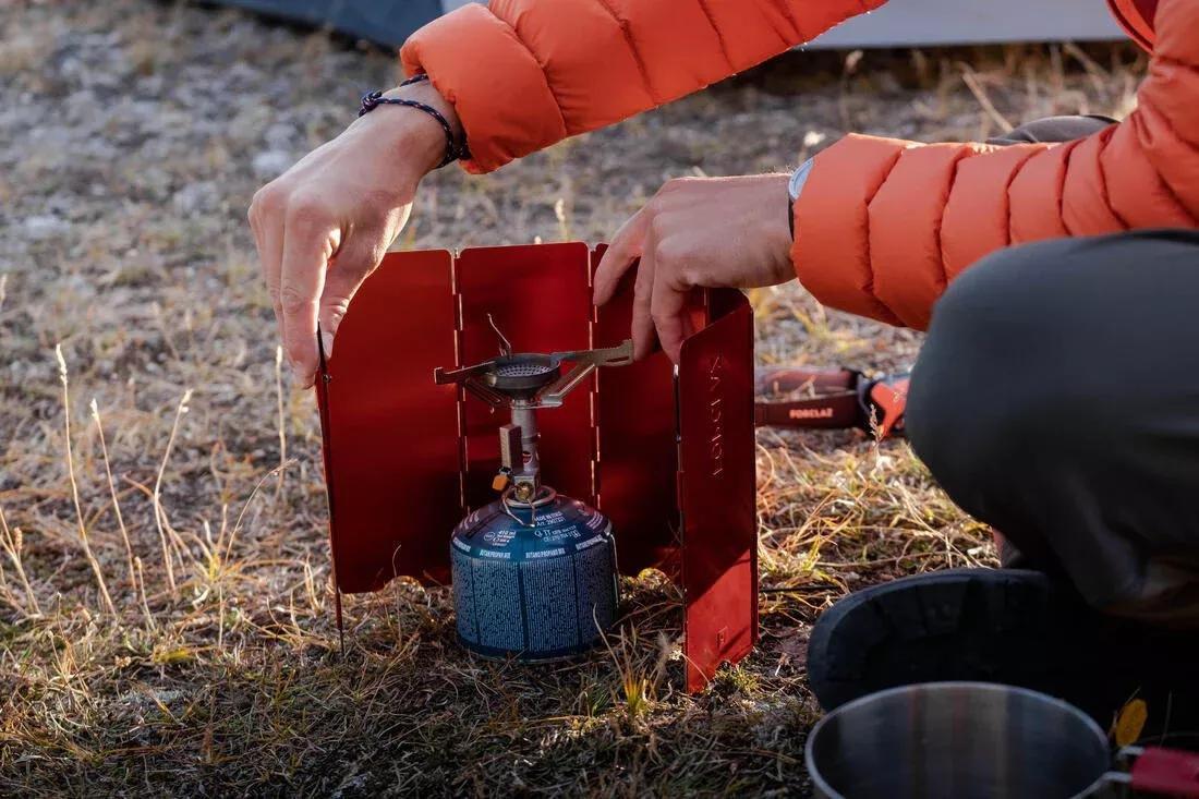 Windscreen For Trekking Stove - Mt500, Orange, No Color, large image number 5