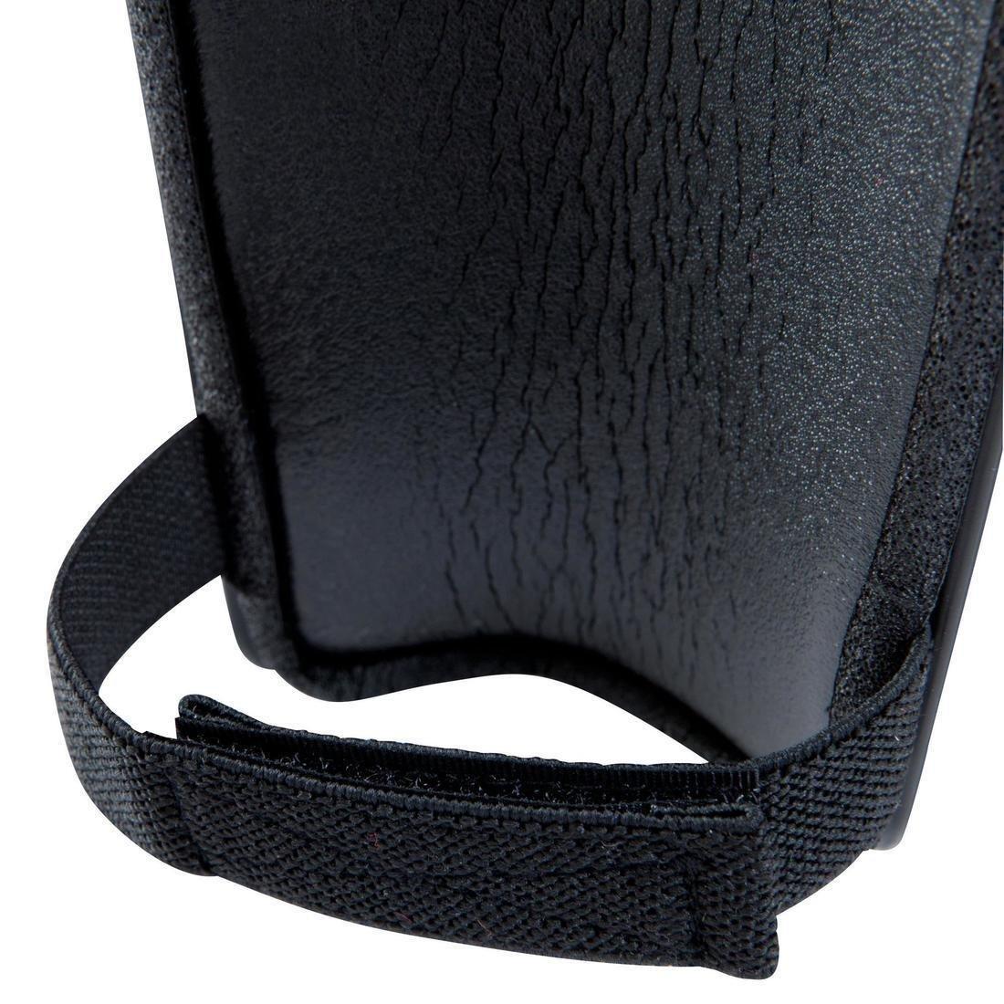 Unisex Football Shin Pads - Essential 100, Black, , large image number 5