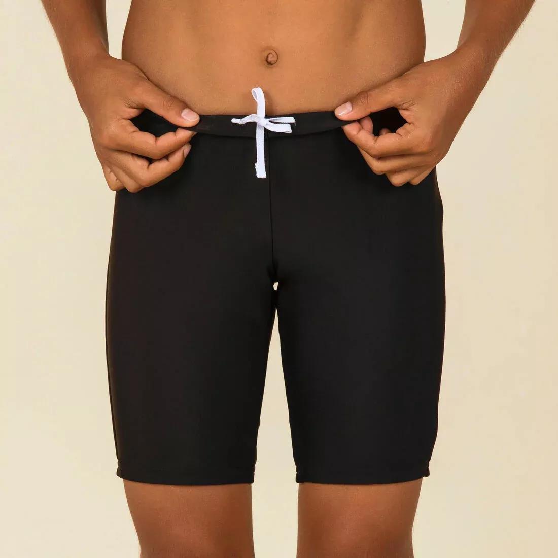 Kids Boys swimming swimsuit jammer - 100 basic, Black, No Color, large image number 3