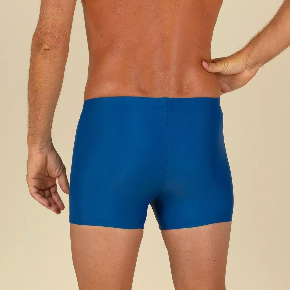 Men Swimming Boxer - 100 Basic, Blue, , large image number 2