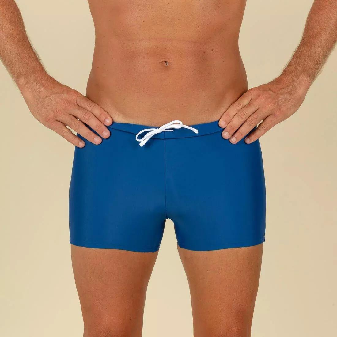 Men Swimming Boxer - 100 Basic, Blue, , large image number 3