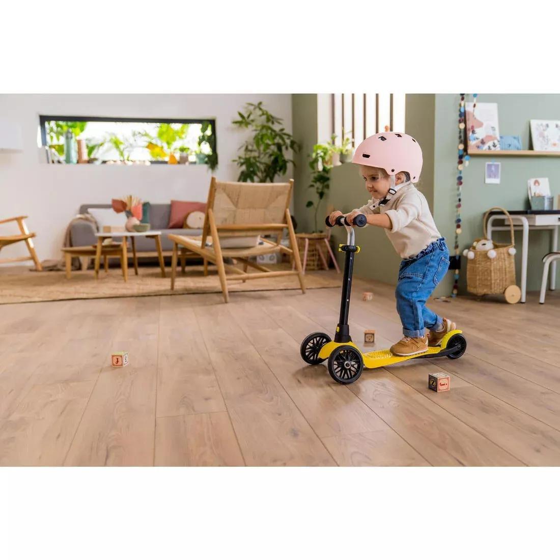 Kids 3-Wheeled Scooter Frame B1, Black, No Color, medium