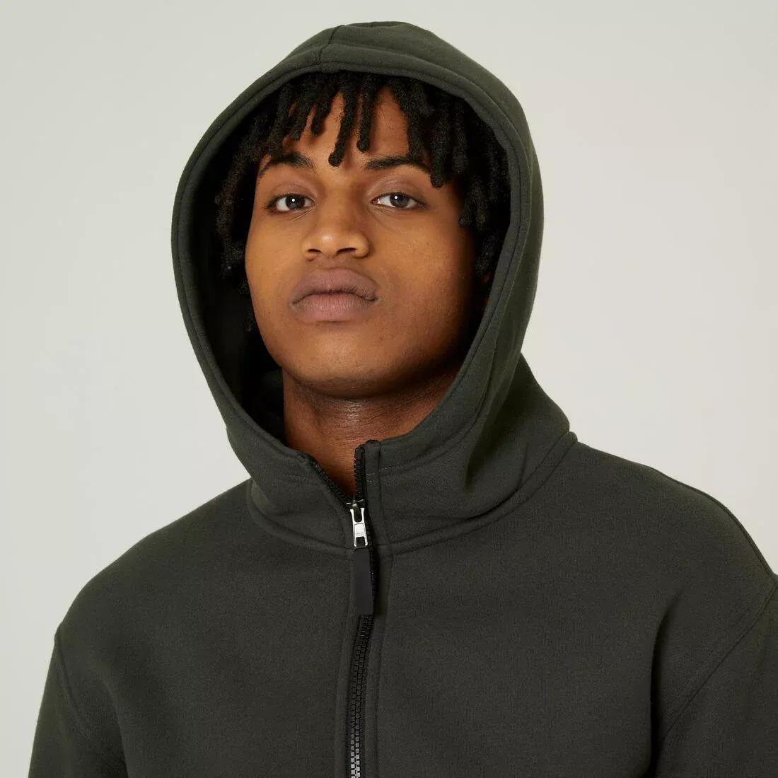 Men Sweatshirt 520, Green, 5401_000, medium