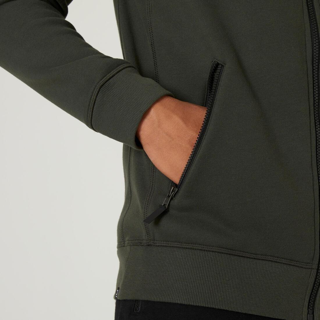 Men Sweatshirt 520, Green, , large image number 4