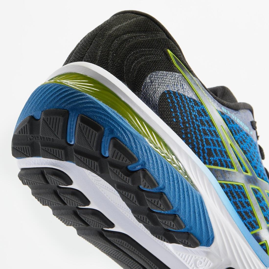 Men Running Shoes Asics Gel Stratus Knit2, Blue / Yellow, No Color, large image number 1