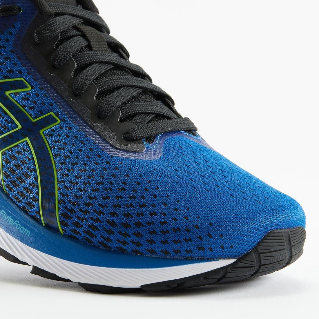 Men Running Shoes Asics Gel Stratus Knit2, Blue / Yellow, No Color, large image number 7