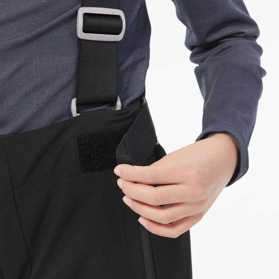 BLACK Kids' warm and waterproof ski trousers PNF 900, No Color, medium