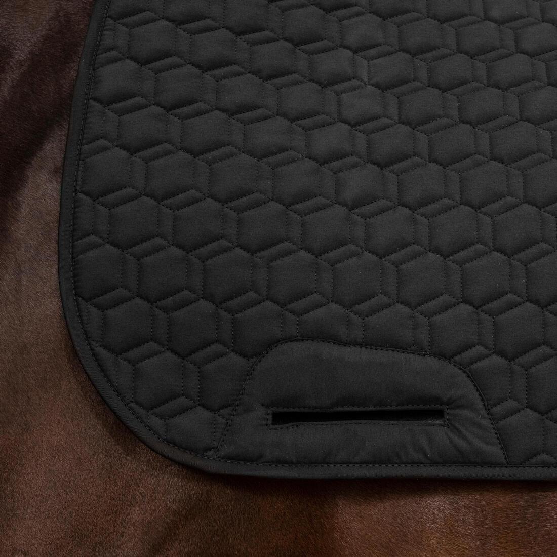 FOUGANZA--SADDLE PAD 500 BLACK / BURGUNDY, 5401_000, large image number 8