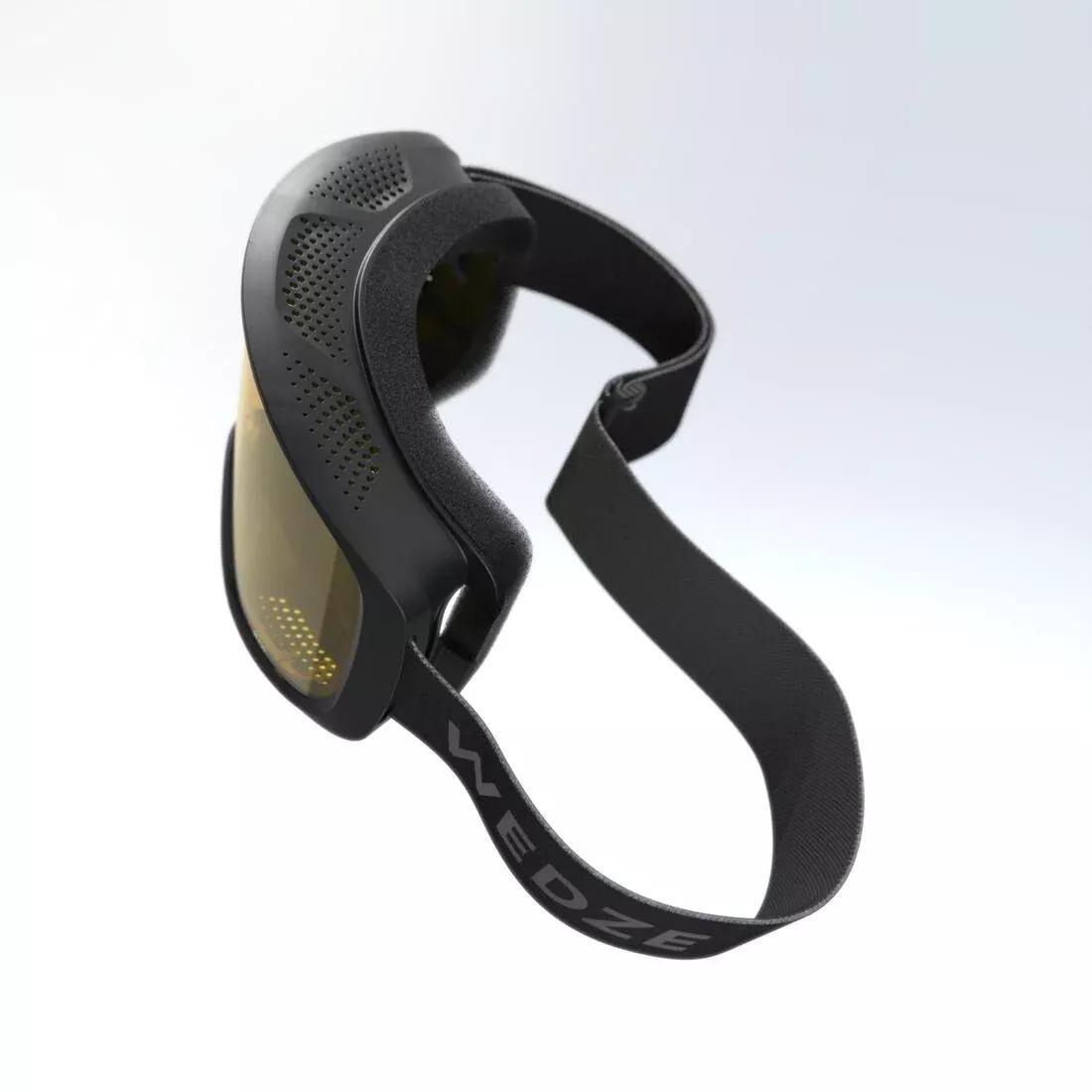 Unisex Skiing And Snowboarding Goggles Bad Weather - G 100 S1, Black, No Color, large image number 3