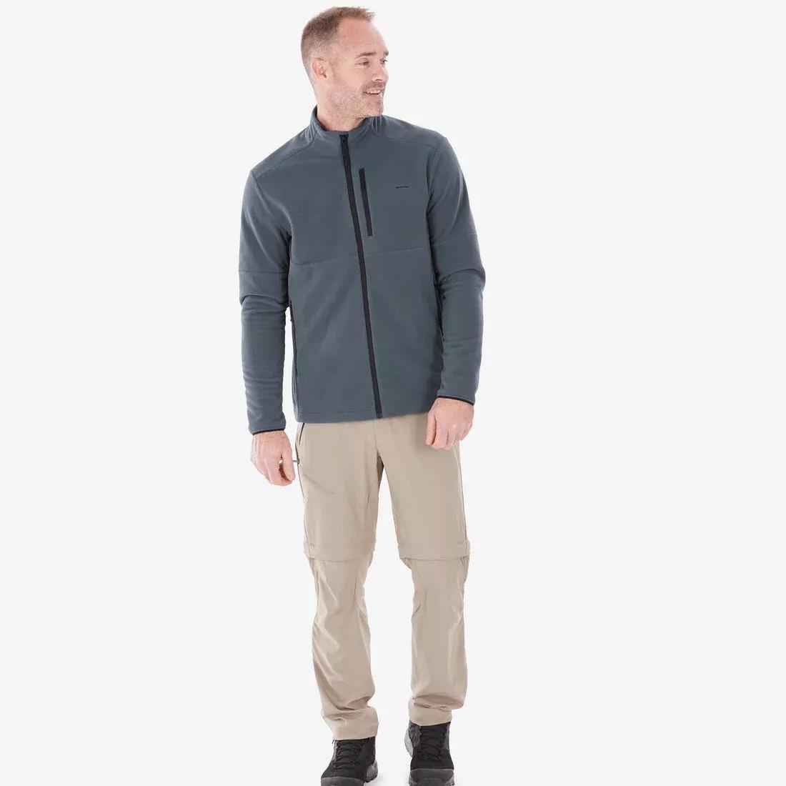 Men's Fleece MH 500, Slate Grey, , large image number 2