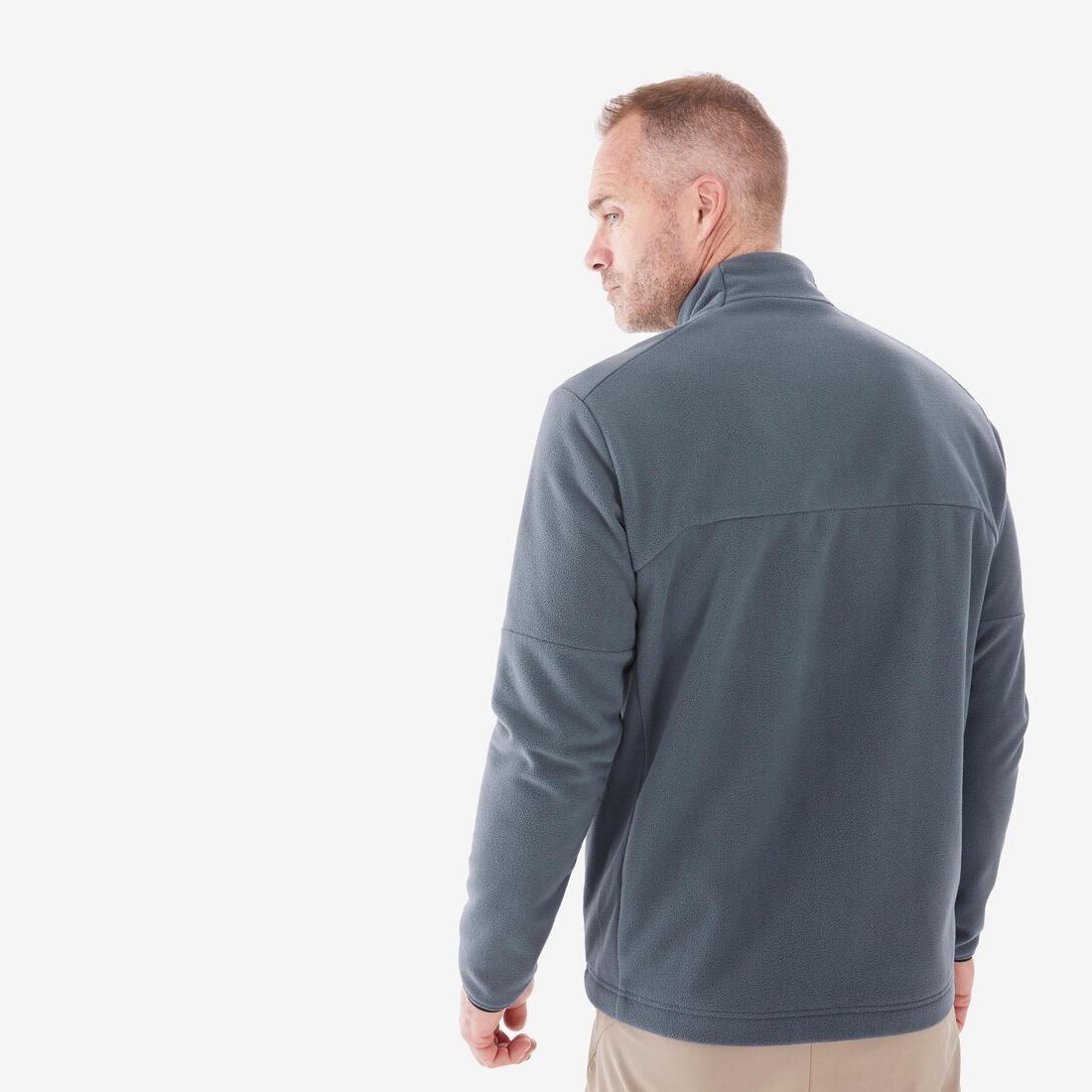 Men's Fleece MH 500, Slate Grey, , large image number 3