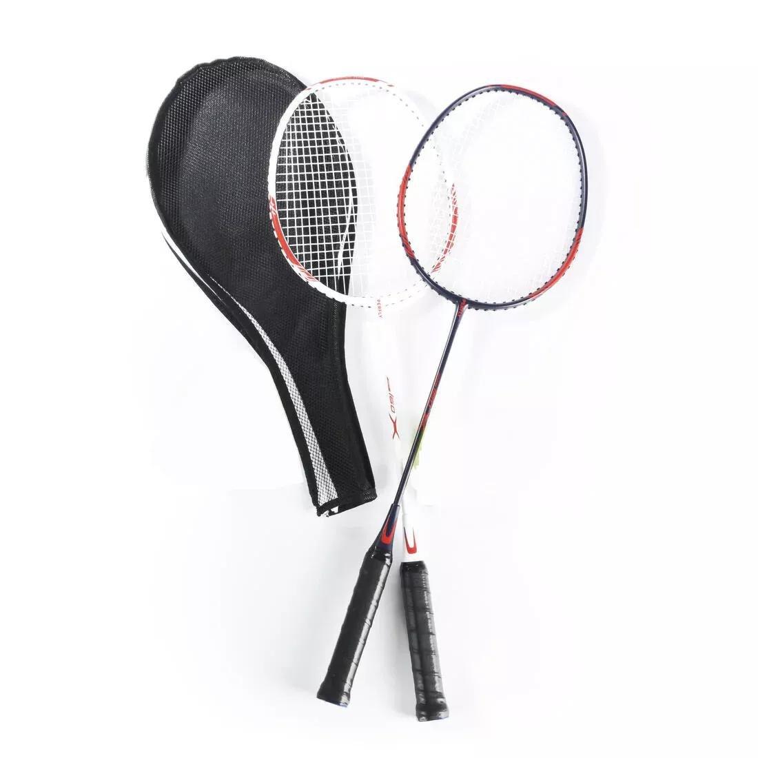 Unisex Badminton Racket Set - Br 160, Multicolour, No Color, large image number 0