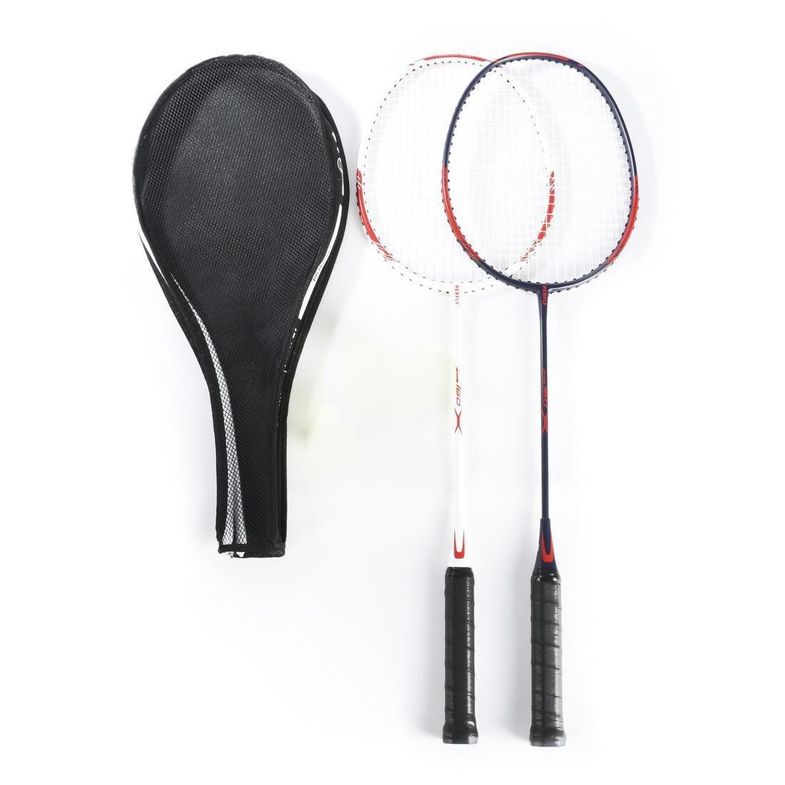 Unisex Badminton Racket Set - Br 160, Multicolour, No Color, large image number 1