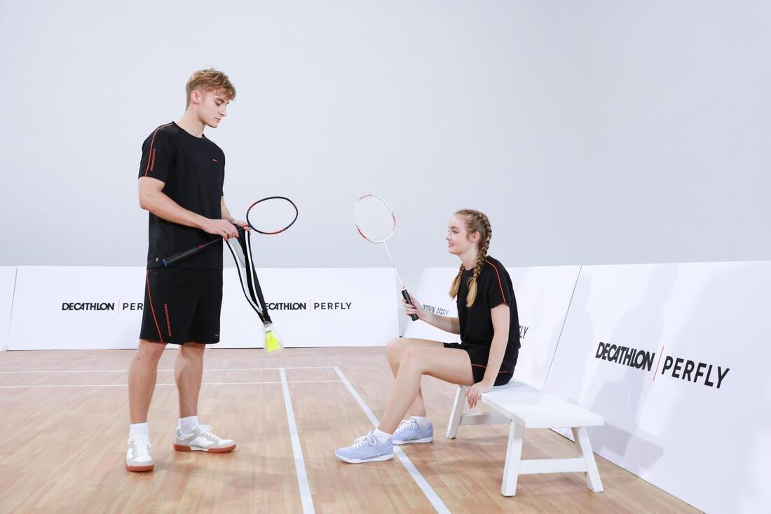 Unisex Badminton Racket Set - Br 160, Multicolour, No Color, large image number 8