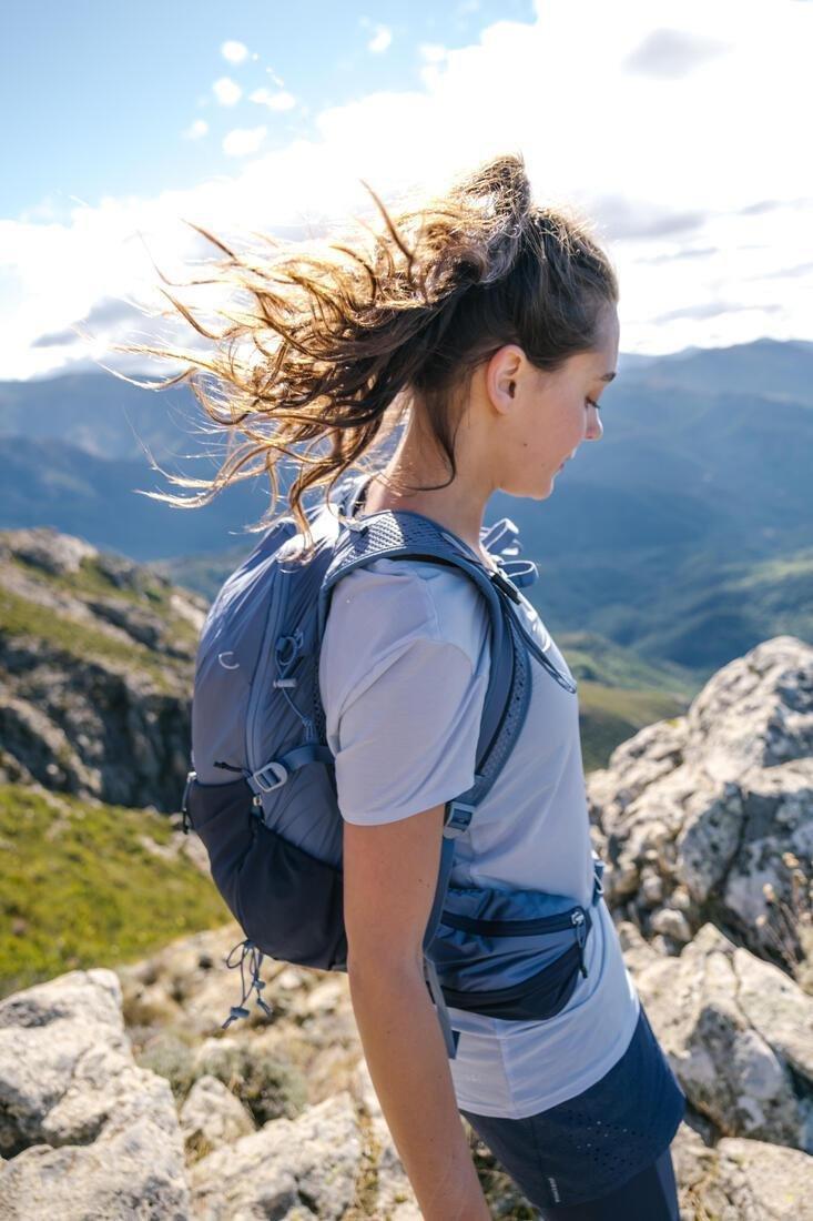 Women Ultra-Light Fast Hiking Backpack - Fh 500, Blue, No Color, large image number 11