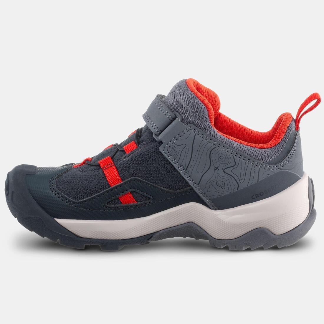 Unisex Kids Hiking Boots With Riptab System Crossrock, Grey, No Color, large image number 1