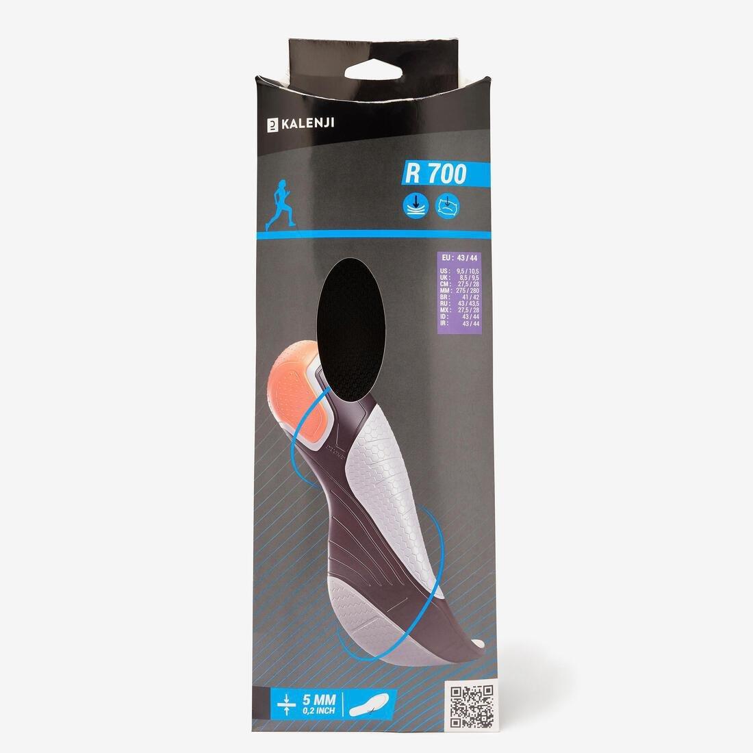 Insoles - Run 700, Black, , large image number 3
