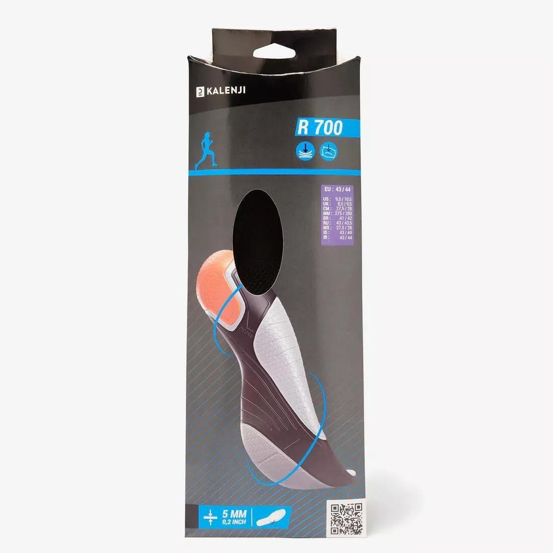 Insoles - Run 700, Black, , large image number 8