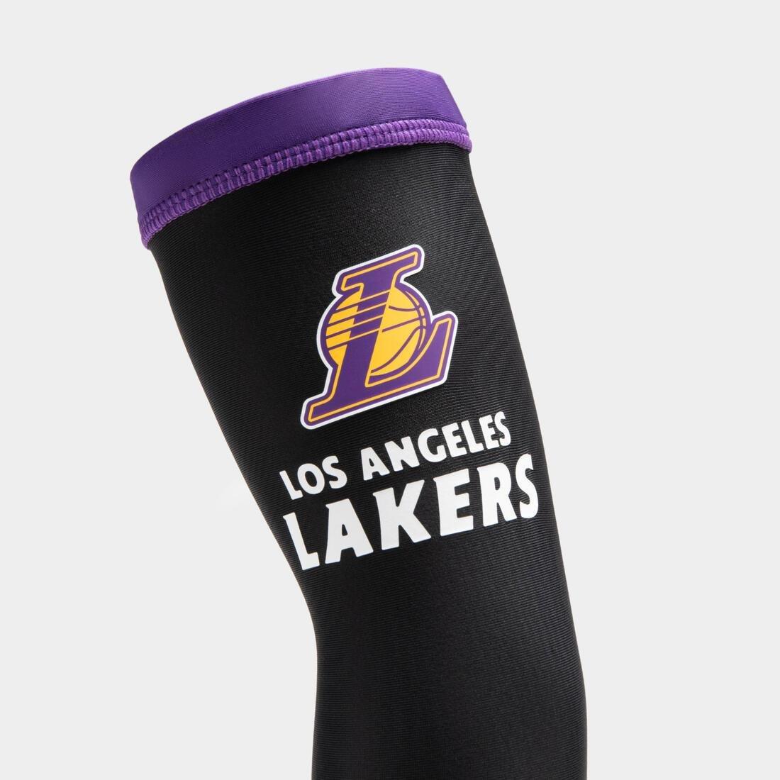 BLACK Kids' Basketball Sleeve E500 - NBA Los Angeles Lakers/Black, , large image number 1