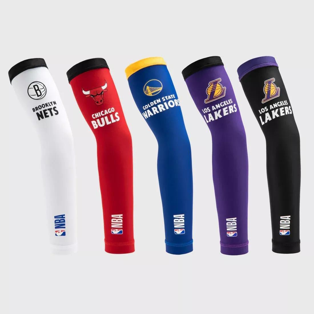 BLACK Kids' Basketball Sleeve E500 - NBA Los Angeles Lakers/Black, , large image number 6