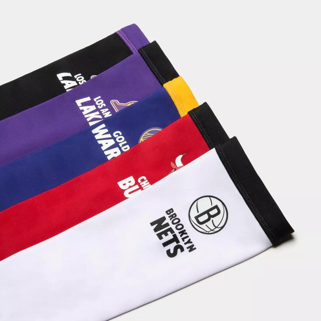 BLACK Kids' Basketball Sleeve E500 - NBA Los Angeles Lakers/Black, , large image number 7