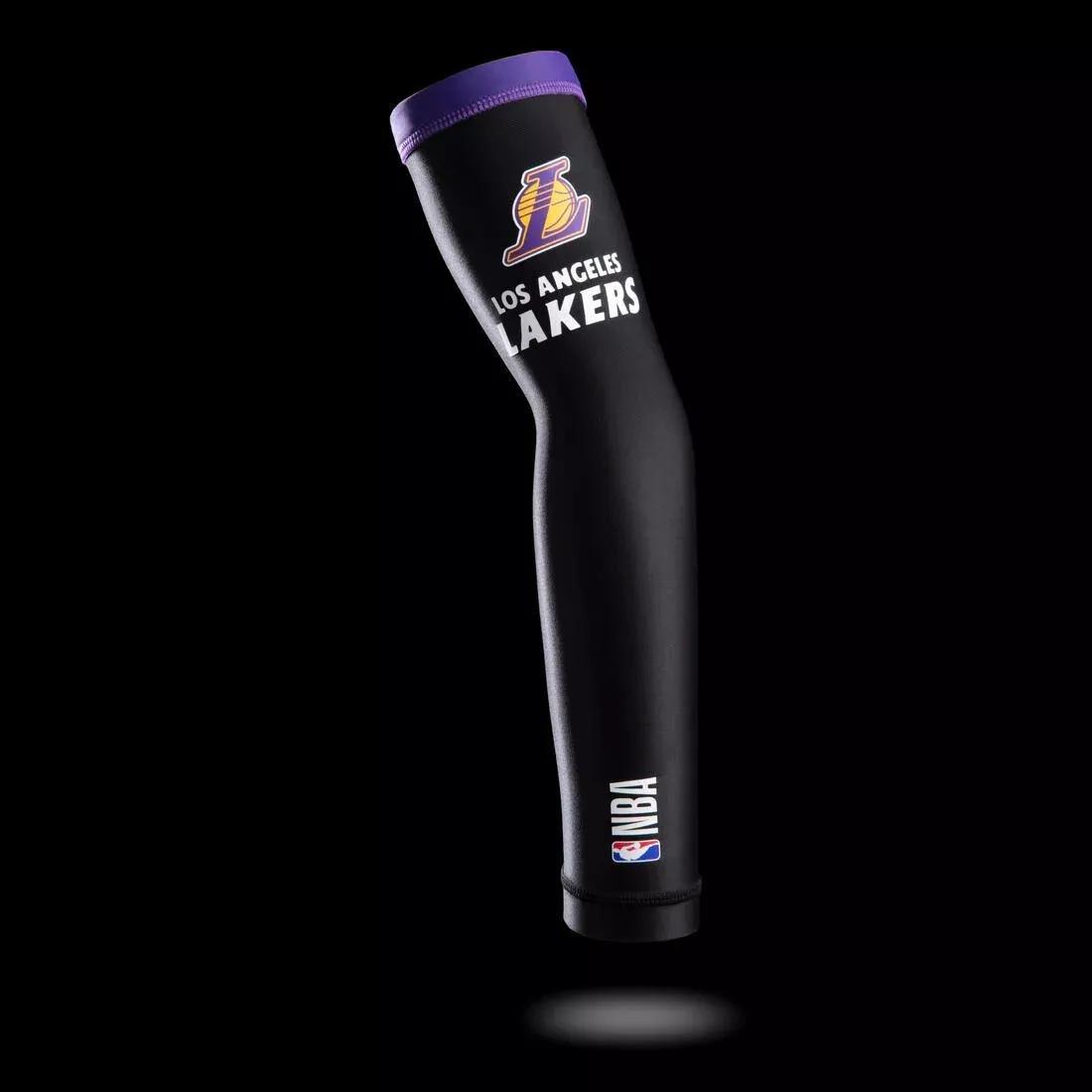 BLACK Kids' Basketball Sleeve E500 - NBA Los Angeles Lakers/Black, , large image number 8