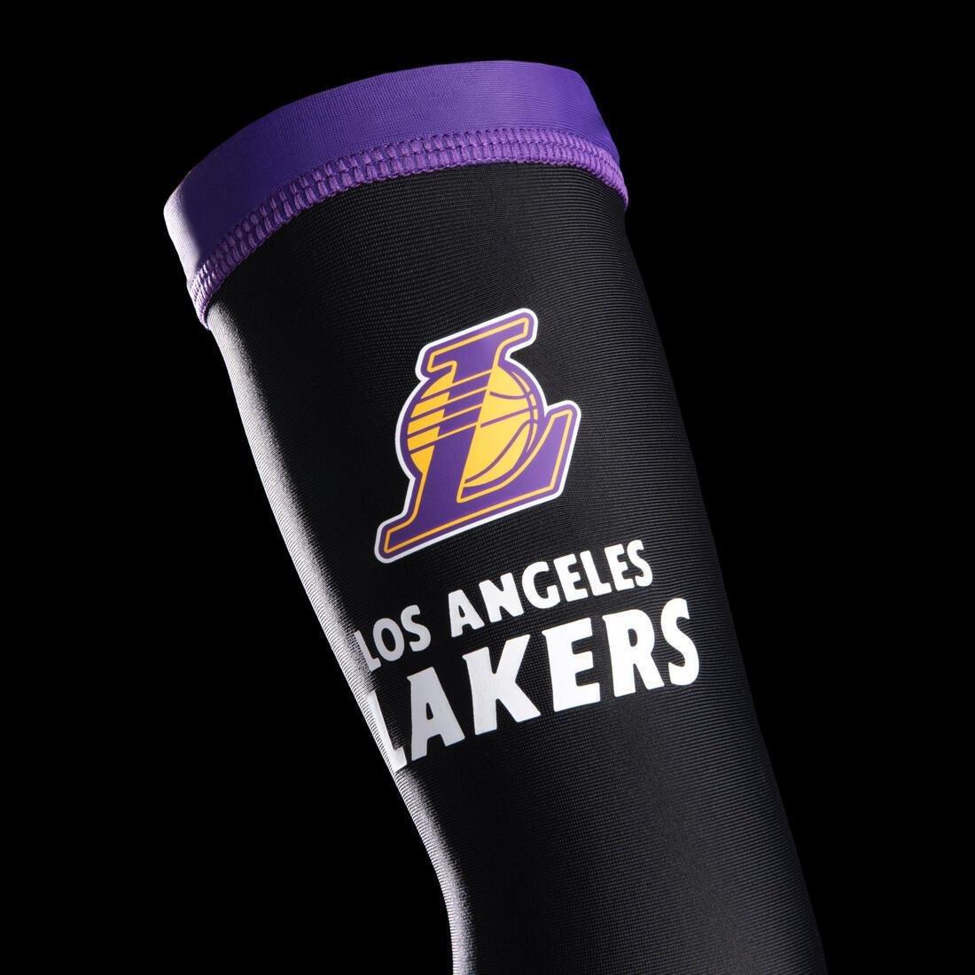 BLACK Kids' Basketball Sleeve E500 - NBA Los Angeles Lakers/Black, 5401_000, large image number 10