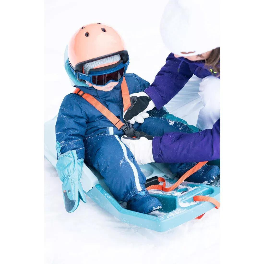 GREY Warm Baby Ski Suit - 500 Warm, , large image number 10
