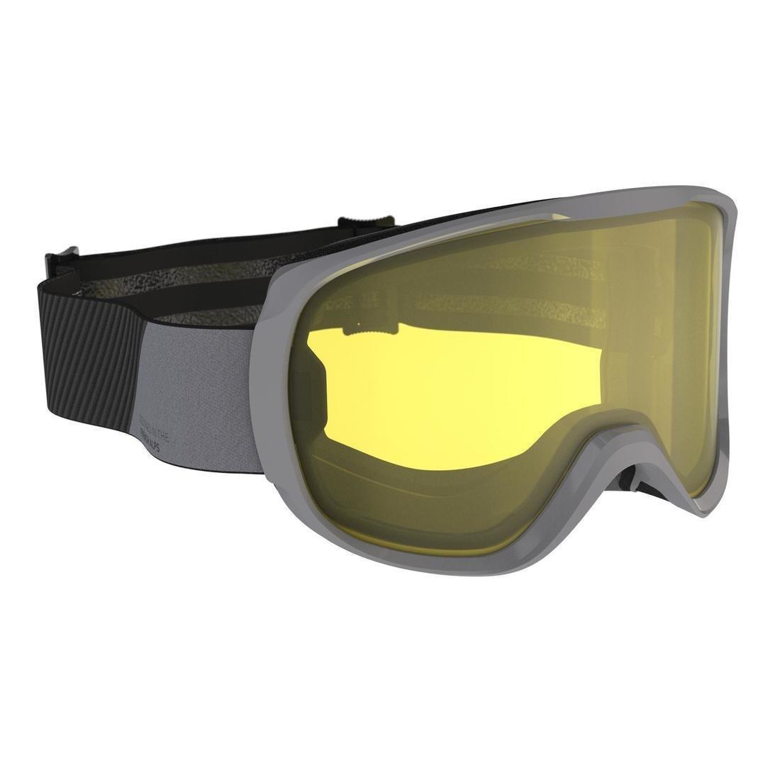 Unisex Skiing And Snowboarding Goggles All Weather - G 500 I, Grey, 5401_000, large image number 3