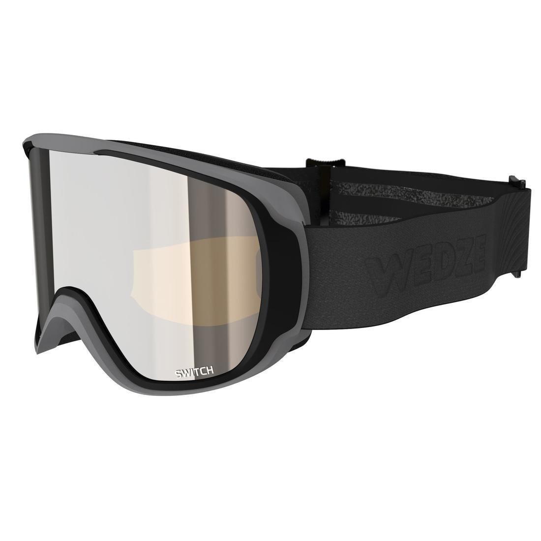 Unisex Skiing And Snowboarding Goggles All Weather - G 500 I, Grey, No Color, large image number 4