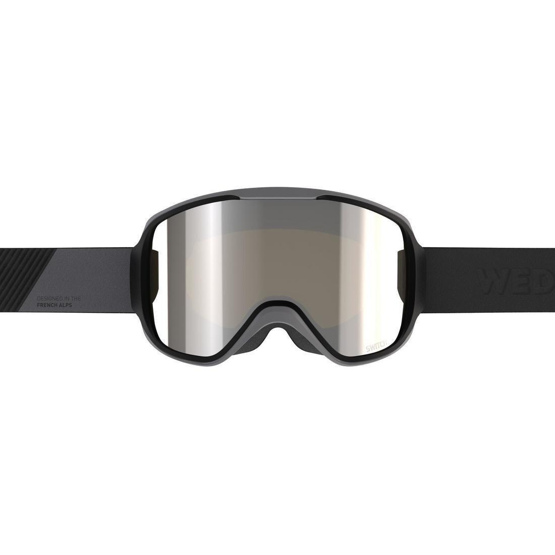 Unisex Skiing And Snowboarding Goggles All Weather - G 500 I, Grey, , large image number 6