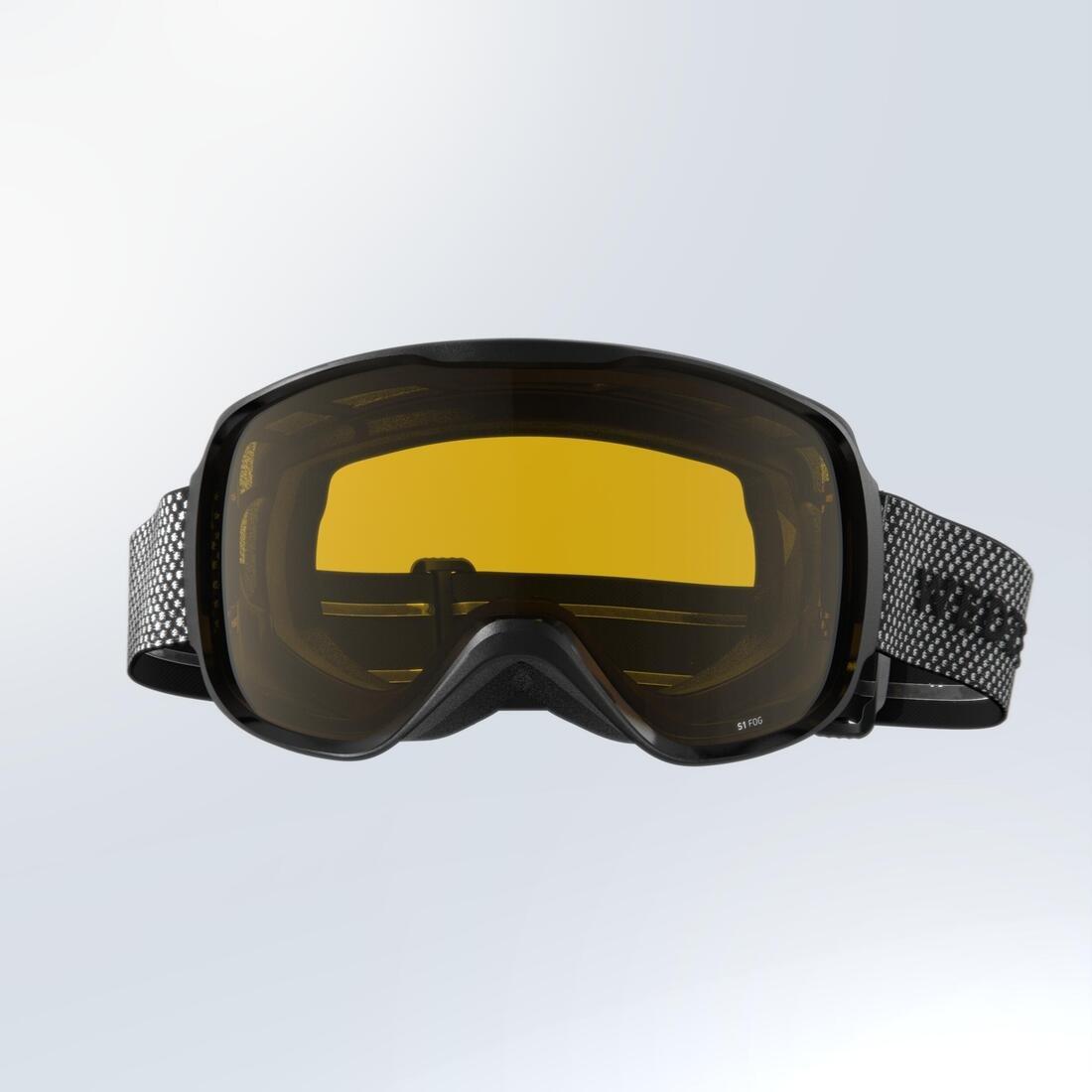 Unisex Skiing And Snowboarding Goggles All Weather - G 500 I, Grey, , large image number 9