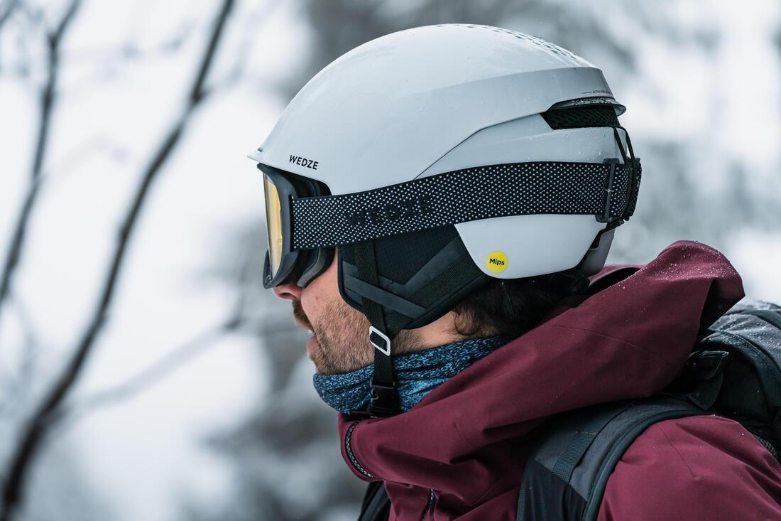 Unisex Skiing And Snowboarding Goggles All Weather - G 500 I, Grey, , large image number 12
