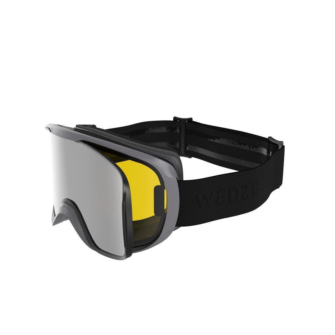 Unisex Skiing And Snowboarding Goggles All Weather - G 500 I, Grey, , large image number 14