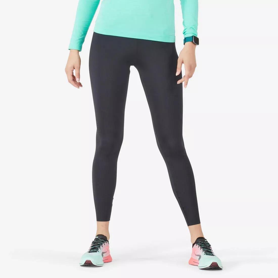 KIPRUN--TIGHT KIPRUN SUPPORT W BLACK, , large image number 0