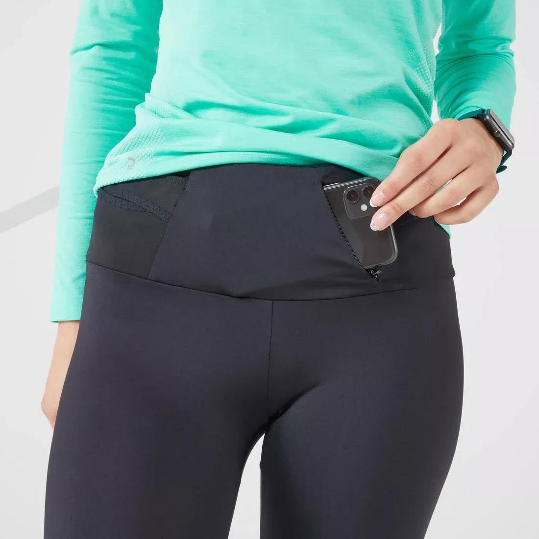 KIPRUN--TIGHT KIPRUN SUPPORT W BLACK, , large image number 2