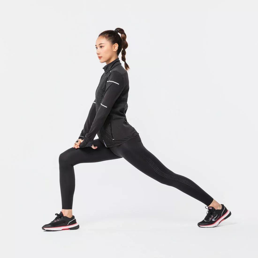 KIPRUN--TIGHT KIPRUN SUPPORT W BLACK, , large image number 8