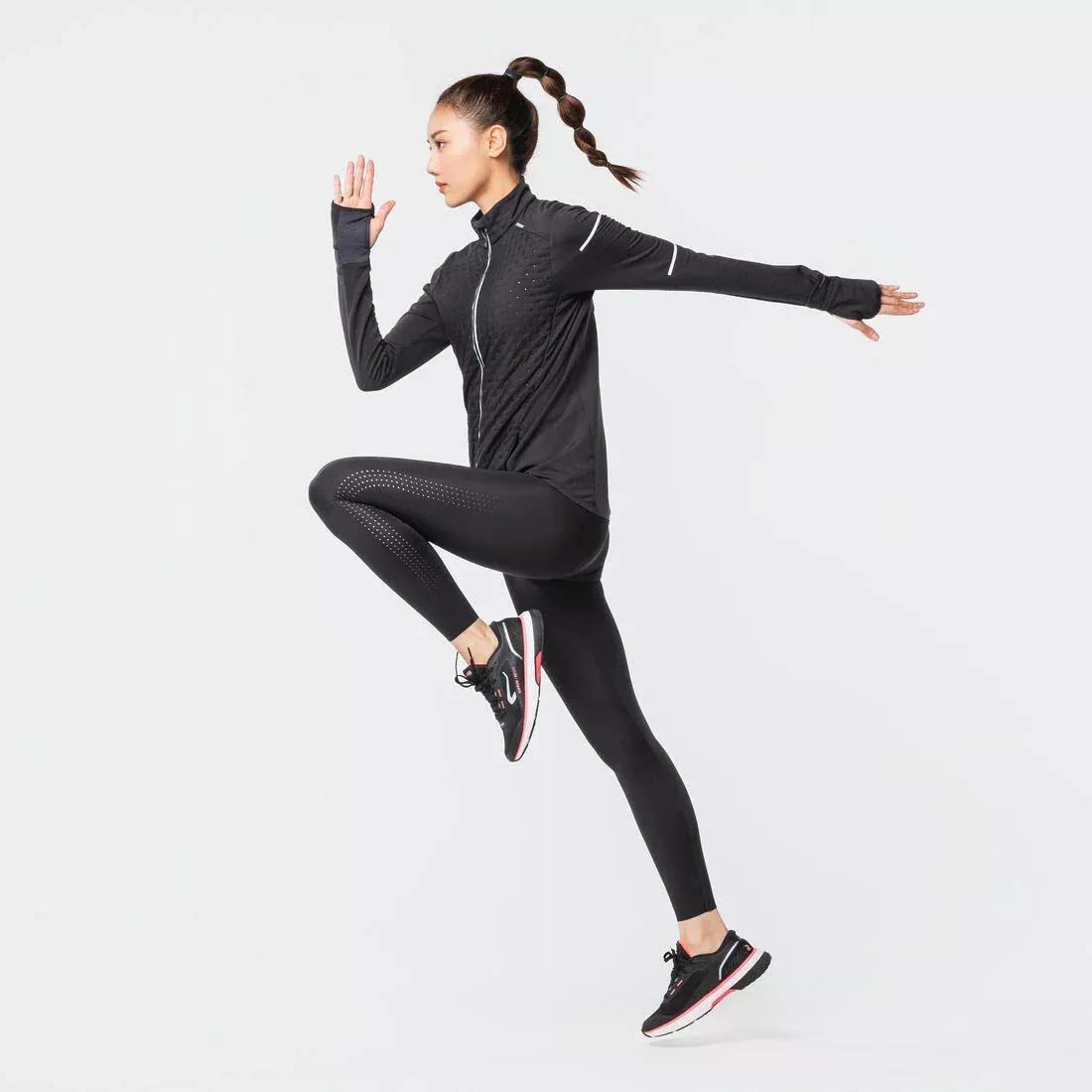 KIPRUN--TIGHT KIPRUN SUPPORT W BLACK, , large image number 9