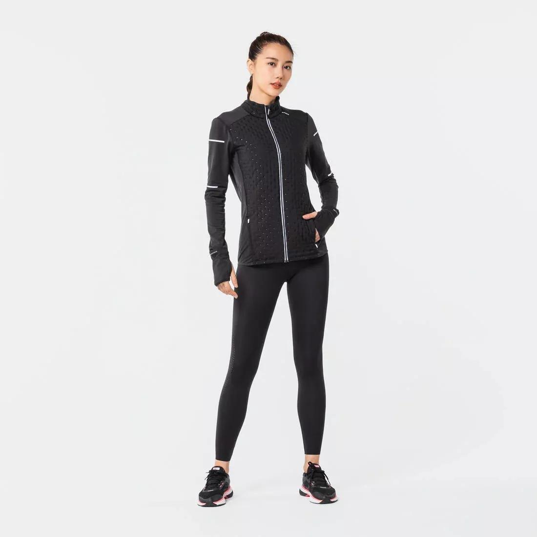 KIPRUN--TIGHT KIPRUN SUPPORT W BLACK, , large image number 10