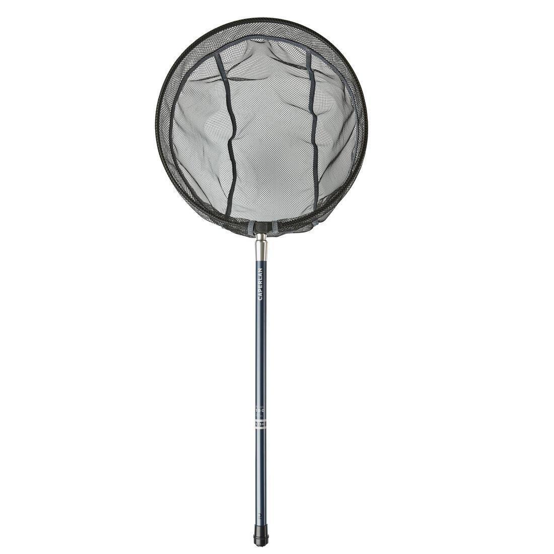 TELESCOPIC HANDLE + LANDING NET HEAD FOR LEARNING TO FISH FOR WHITEFISH, Black, No Color, large image number 4