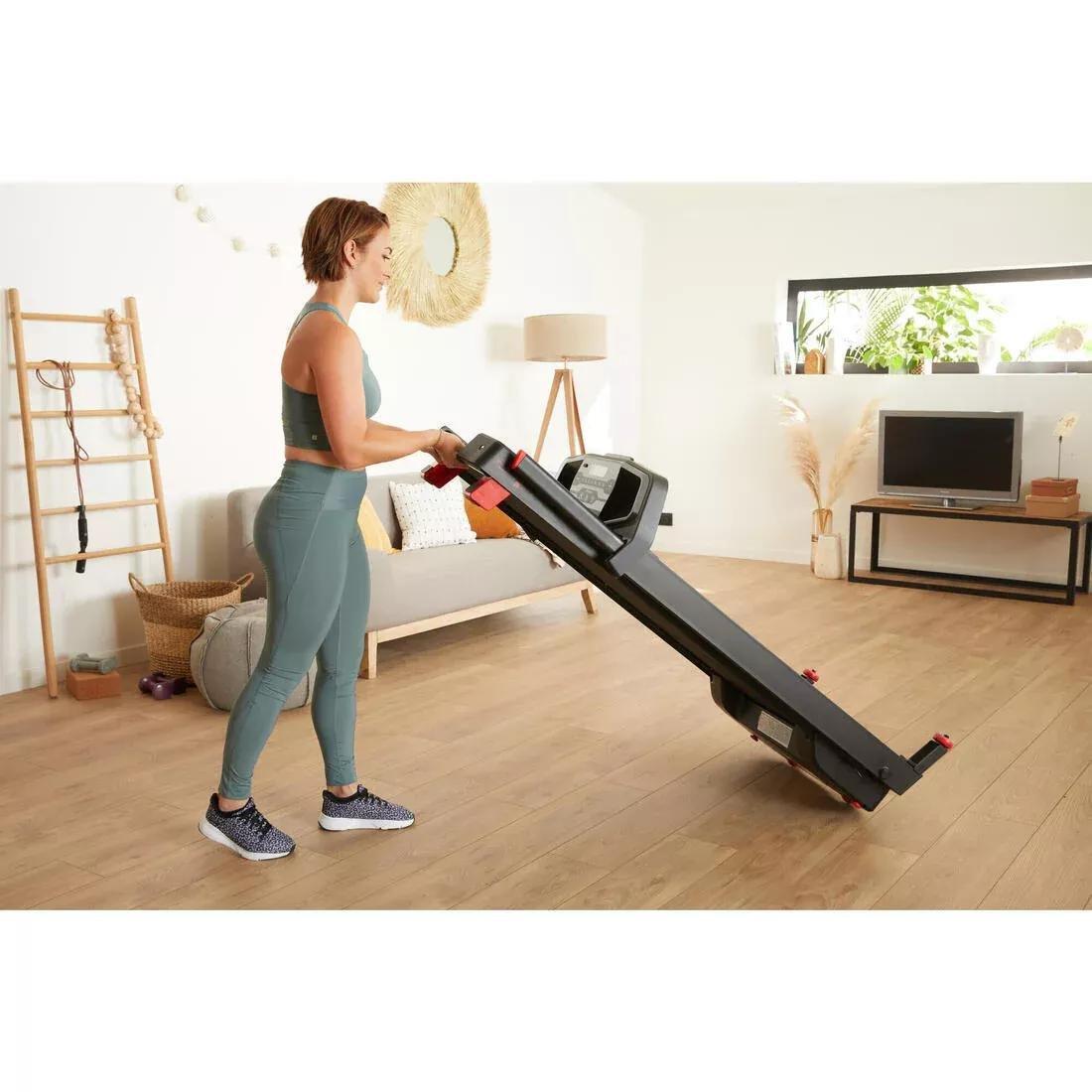 Smart Compact Treadmill Run100E-A - 14 Km/h - 45⨯120 Cm, No Color, large image number 3