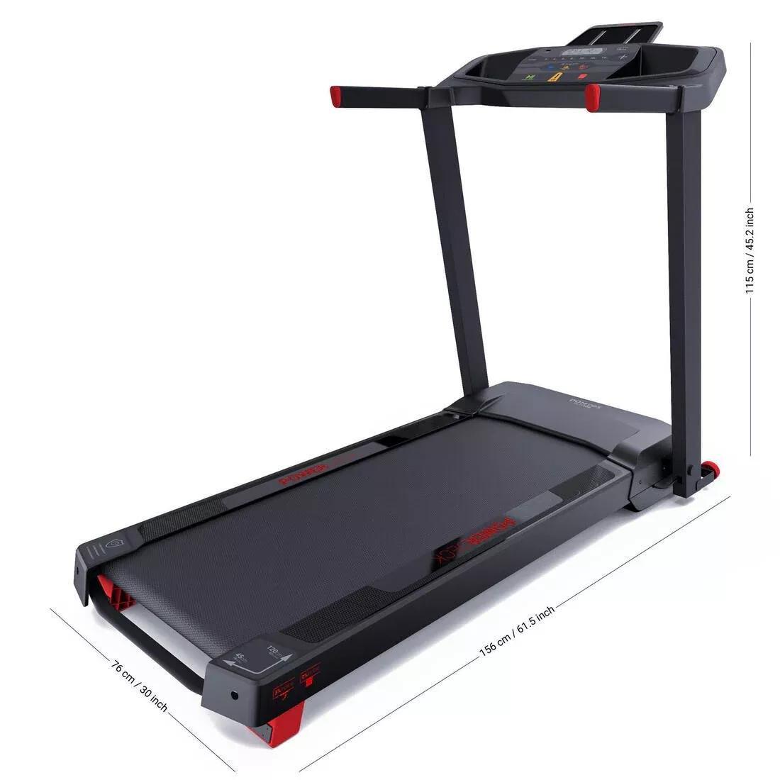 Smart Compact Treadmill Run100E-A - 14 Km/h - 45⨯120 Cm, No Color, large image number 5