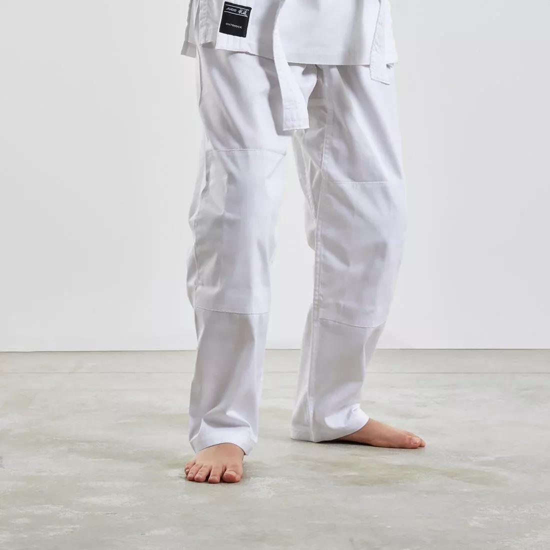 Kids Judo Uniform 100, White, No Color, large image number 3