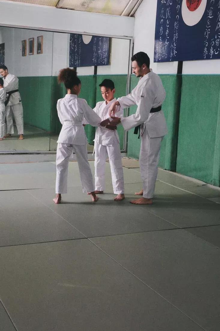 Kids Judo Uniform 100, White, , large image number 8