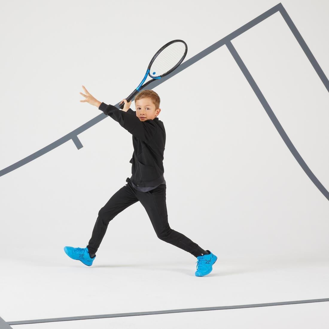 Kids Boys Tennis Bottoms - Tpa500, Black, No Color, large image number 1