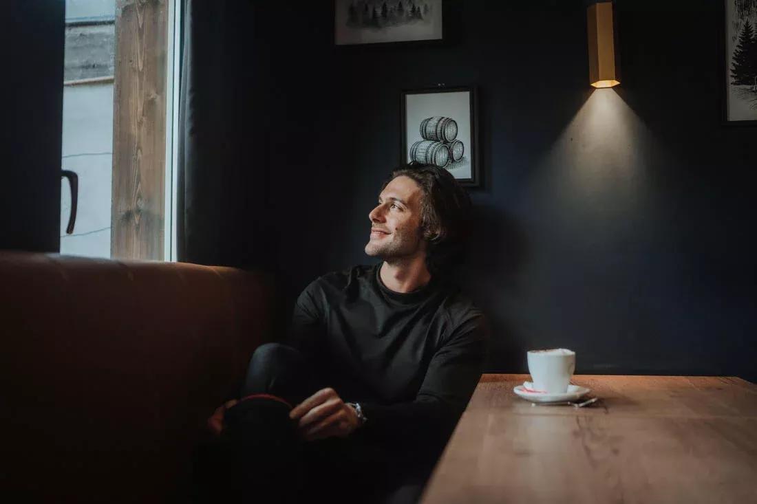 Men Thermal Ski Base Layer Top - Bl 500, Black, No Color, large image number 6