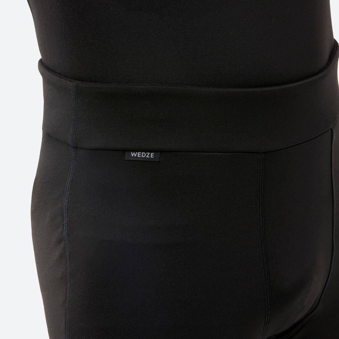 Men Ski Base Layer Bottoms - Bl 500, Black, , large image number 3