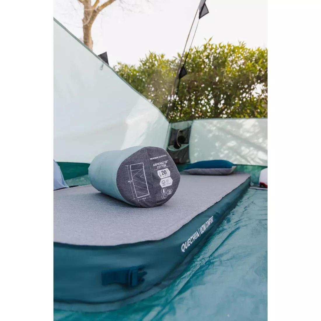 Inflatable Camping Mattress - Ultim Comfort 70 Cm - 1 Person, Grey, No Color, large image number 2